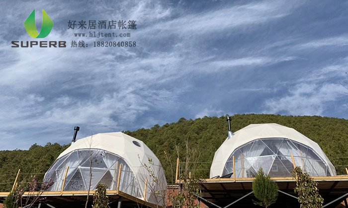 帳篷酒店已逐漸成為主流的度假區