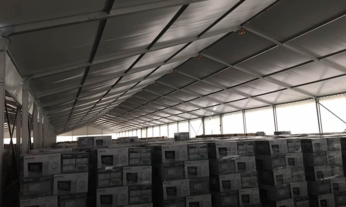 大型倉儲(chǔ)篷房