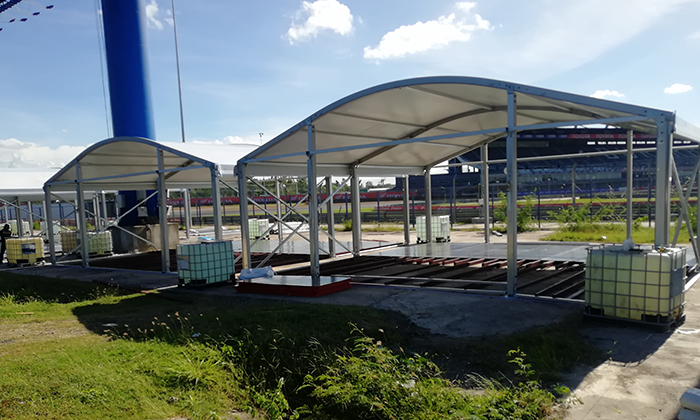 大型倉儲(chǔ)篷房