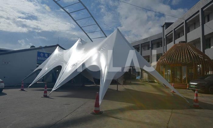 三頂星型天幕帳篷